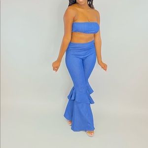 New Blue Jean 2 piece Set various sizes